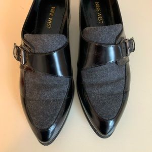 Nine West Buckled Oxfords